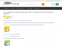maler-online-shop.de Webseite Vorschau