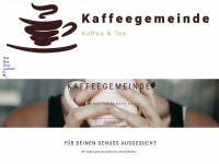 kaffeegemeinde.de Webseite Vorschau