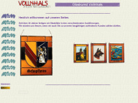 glaskunst-vollnhals.de Webseite Vorschau