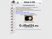 vinyl2cd.de Webseite Vorschau