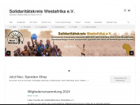 solidaritaetskreis-westafrika.de Webseite Vorschau