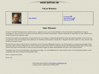 wahser.de Webseite Vorschau