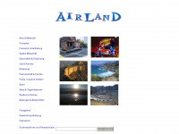 airland.de Webseite Vorschau