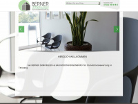berner-immobilien.de Webseite Vorschau