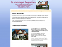 fewo-burgenmeister.de Webseite Vorschau