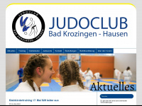 judoclub-bad-krozingen.de Webseite Vorschau