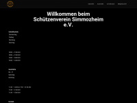 sv-simmozheim.de Webseite Vorschau