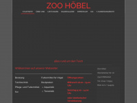 zoo-hoebel.de Webseite Vorschau
