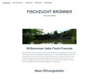 fischzucht-bruenner.de Webseite Vorschau