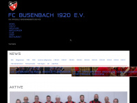 fcbusenbach.de Webseite Vorschau