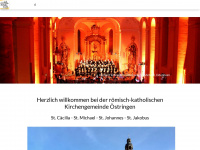 kirche-oestringen.de Webseite Vorschau
