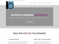 rohrleitungsbau-brombach.de Webseite Vorschau
