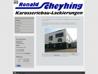karosseriebau-scheyhing.de Webseite Vorschau