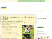 hochenhof.de Webseite Vorschau