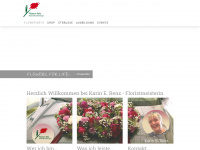 flower-arts.de Webseite Vorschau
