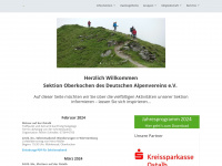 alpenverein-oberkochen.de Webseite Vorschau