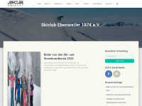 skiclub-ebenweiler.de Webseite Vorschau
