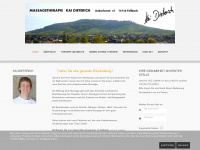 massage-fellbach.de Webseite Vorschau