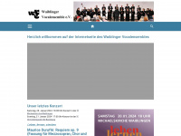 waiblinger-vocalensemble.de Webseite Vorschau