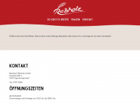 baeckerei-rebholz.de Webseite Vorschau