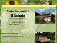 ferienbauernhof-buechele.de Webseite Vorschau
