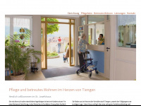 pflegeheim-tiengen.de Webseite Vorschau