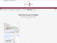 nord-sued-grund-immobilien.de Webseite Vorschau