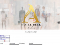 hotel-beek.de Webseite Vorschau