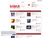 freiburg-tickets.de Webseite Vorschau