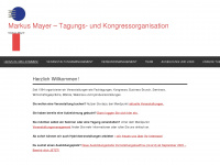 mayer-kongress.de Webseite Vorschau