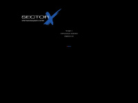 sector-x.de Webseite Vorschau