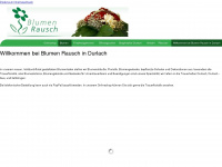 blumen-rausch.de Webseite Vorschau
