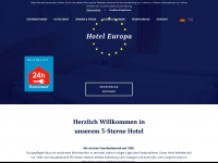 hotel-europa-pforzheim.de Webseite Vorschau