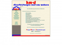 hm-d.de Webseite Vorschau