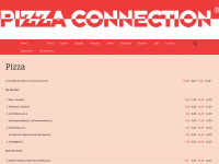 pizza-connection.de Webseite Vorschau
