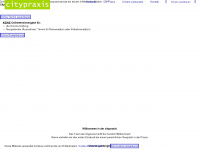 citypraxis.de Webseite Vorschau