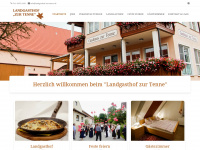 landgasthof-zur-tenne.de Webseite Vorschau