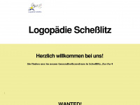 logopaedie-schesslitz.de Webseite Vorschau