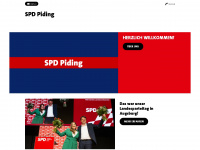 spd-piding.de Webseite Vorschau