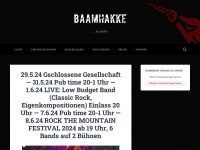baamhakke.de Webseite Vorschau