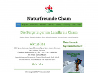 naturfreunde-cham.de Webseite Vorschau