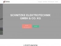 elektro-schnitzke.de Webseite Vorschau