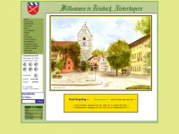 reisbach-info.de Webseite Vorschau