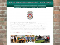 hsg-oettingen.de Webseite Vorschau