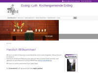 ev-kirche-erding.de Webseite Vorschau