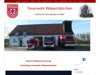 ffw-walpertskirchen.de Webseite Vorschau