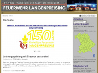 ff-langenpreising.de Webseite Vorschau