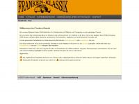 franken-klassik.de Webseite Vorschau