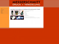 messerschmitt.de Webseite Vorschau
