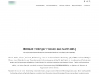 michael-pollinger.de Webseite Vorschau